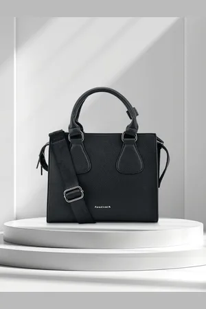 Fastrack Women Solid Structured Handheld Bag