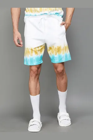 Lifestyle Men Abstract Printed Cotton Shorts