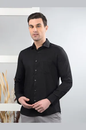 Crimsoune Club Men Abstract Printed Classic Slim Fit Casual Shirt