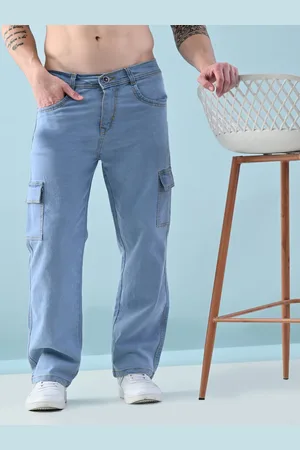 Moda Rapido Men Classic Mildly Distressed Jeans