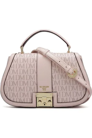 Da Milano Women Textured Swagger Leather Satchel Bag