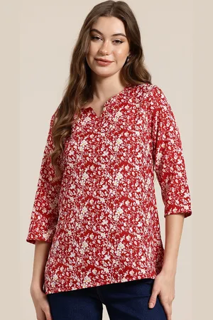 HERE&NOW Floral Printed Kurti