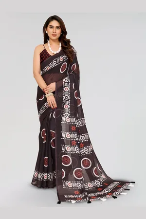 Moda Rapido Linen Blend Saree