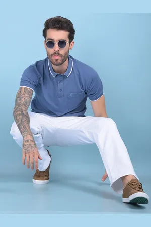 Crimsoune Club Polo Collar Slim Fit T-shirt
