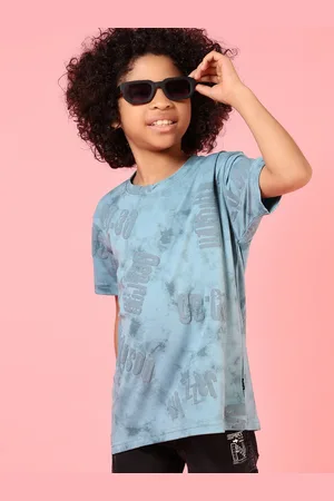 V-Mart Boys Printed Extended Sleeves Pockets T-shirt