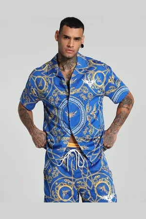 PUMA Melo Golden Men Printed Relaxed Fit Basketball Shirt