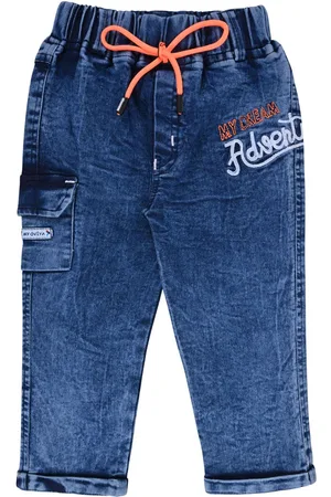 Wish Karo Boys Mid-Rise Jogger Fit Jeans