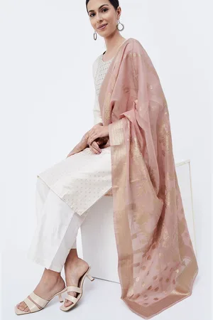 Lifestyle Floral Woven Design Dupatta