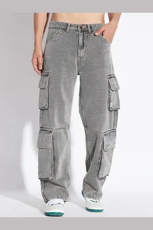 FUGAZEE Men Relaxed Fit Soft Functional Mid-Rise Clean Look Non Stretchable Jeans