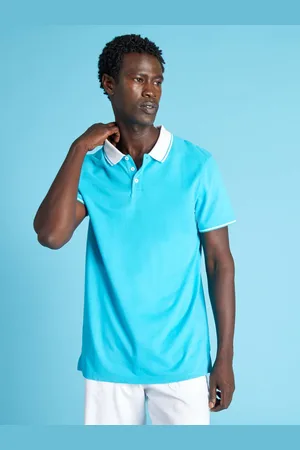 KIABI Men Polo Collar Applique T-shirt