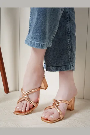 DressBerry Party Block Sandals