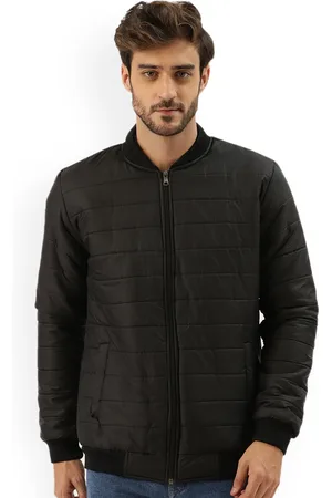 Leather Retail Men Windcheater Outdoor Puffer Jacket