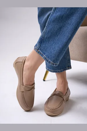 FAUSTO Women Lightweight PU Loafers
