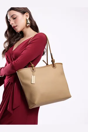 French Connection Textured Structured Shoulder Bag