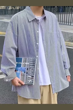 Stylecast Men Opaque Striped Casual Shirt