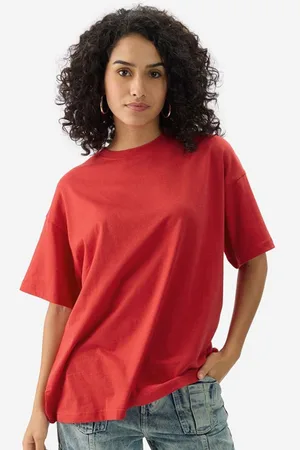 Roadster The Lifestyle Co Short Sleeves Oversized T-Shirt