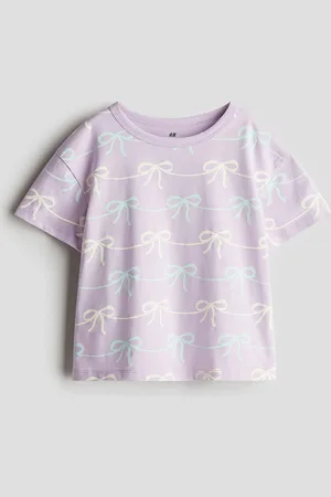 H&M Printed Jersey Top