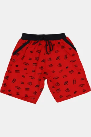 V-Mart Boys Graphic Printed Cotton Regular Shorts