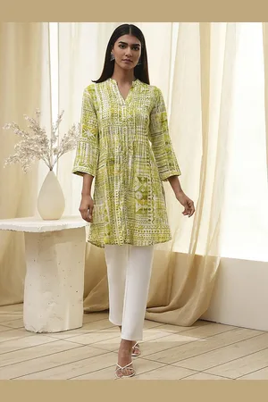 Biba Women Geometric Kurta