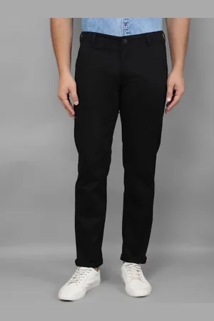 Canary London Men Smart Mid-Rise Slim Fit Wrinkle Free Trousers