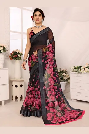 Moda Rapido Floral Saree