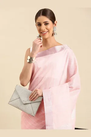 Ishin Solid Zari Saree