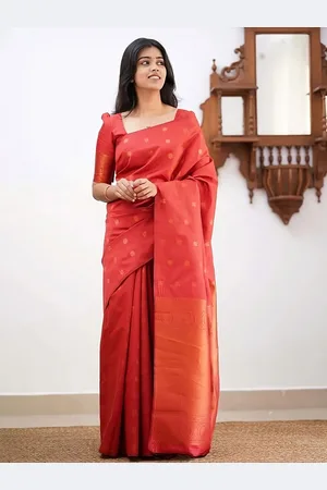 Moda Rapido Woven Design Zari Silk Blend Banarasi Saree