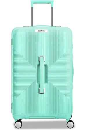 Safari Trunk Hard-Sided Large Trolley Suitcase