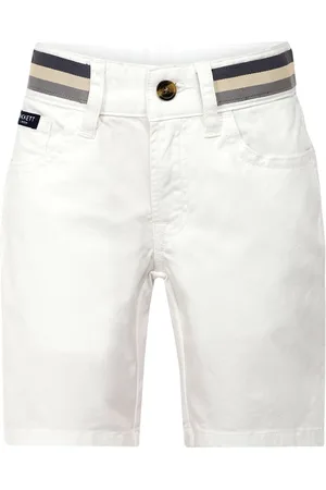 Hackett Boys Slim Fit Mid-Rise Shorts With Waist Tape