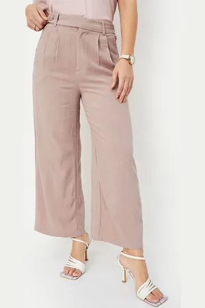 Max Collection Women Pleated Trousers