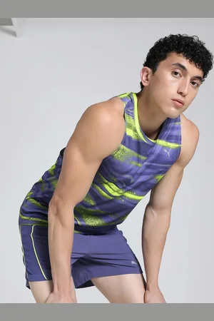 PUMA Men dryCELL VELOCITY All-Over Printed Running T-Shirt