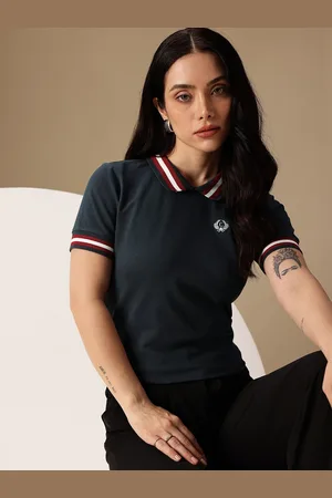 Chemistry Peter Pan Collar Fitted Top