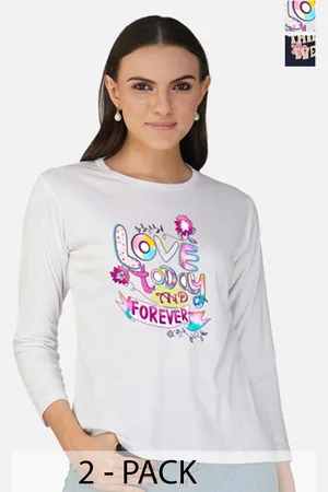 Metronaut Women 2 Printed Bio Finish T-shirt