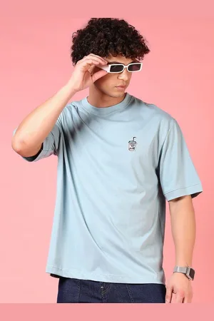 V-Mart Men Graphic Printed Round Neck Cotton T-shirt