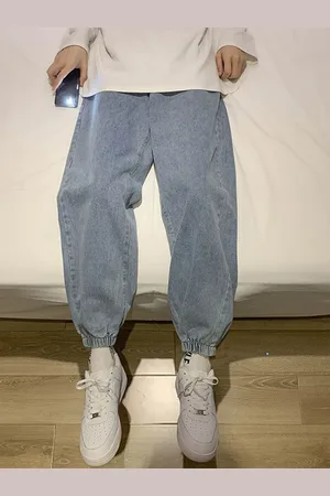 HERE&NOW Men Clean Look Light Fade Jeans