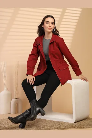 Gipsy Women Striped Cotton Tailored Jacket with Patchwork