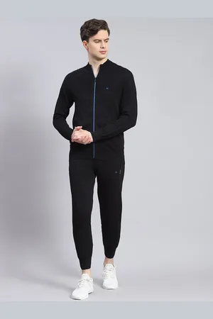 Monte Carlo Mock Collar Mid-Rise Tracksuits