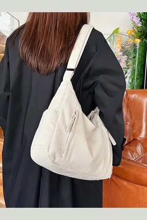 Stylecast White Structured Shoulder Bag