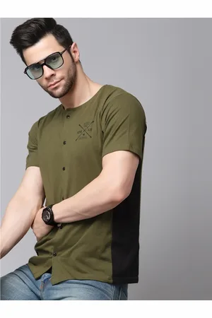 Rigo Cut & Sew Knitted Casual Shirt