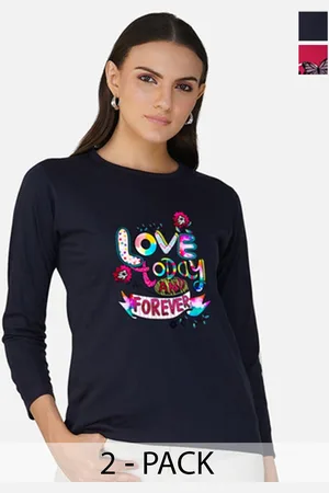 Metronaut Women 2 Printed Bio Finish T-shirt