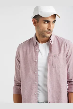 The Bear House Button-Down Collar Slim Fit Casual Shirt