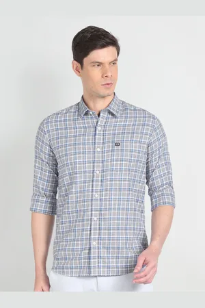 Arrow Checked Slim Fit Classic Cotton Casual Shirt