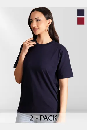 Metronaut Women 2 Printed Pockets T-shirt
