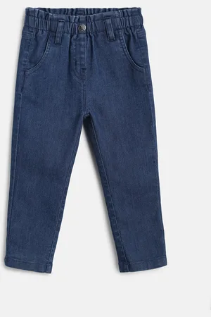 MINI KLUB Girls Blue Denim Jeans