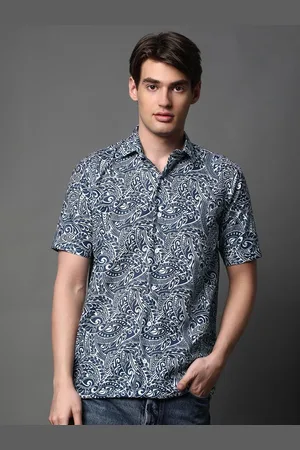 Brown brothers Unisex Relaxed Animal Opaque Printed Casual Shirt