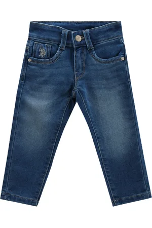Ralph Lauren Boys Classic Slim Fit Clean Look Light Fade Stretchable Jeans