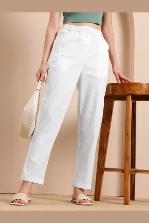 Mast & Harbour Women High-Waist Trousers