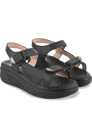 Shoetopia Girls Open Toe Platform Heel Sandals