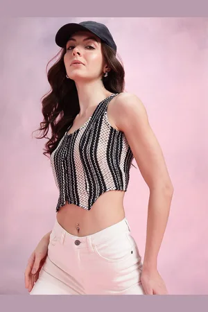 DressBerry Crochet Crop Top