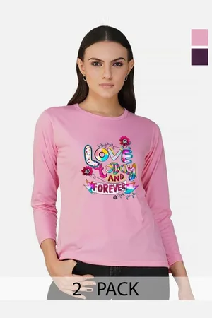 Metronaut Women 2 Printed Bio Finish Applique T-shirt